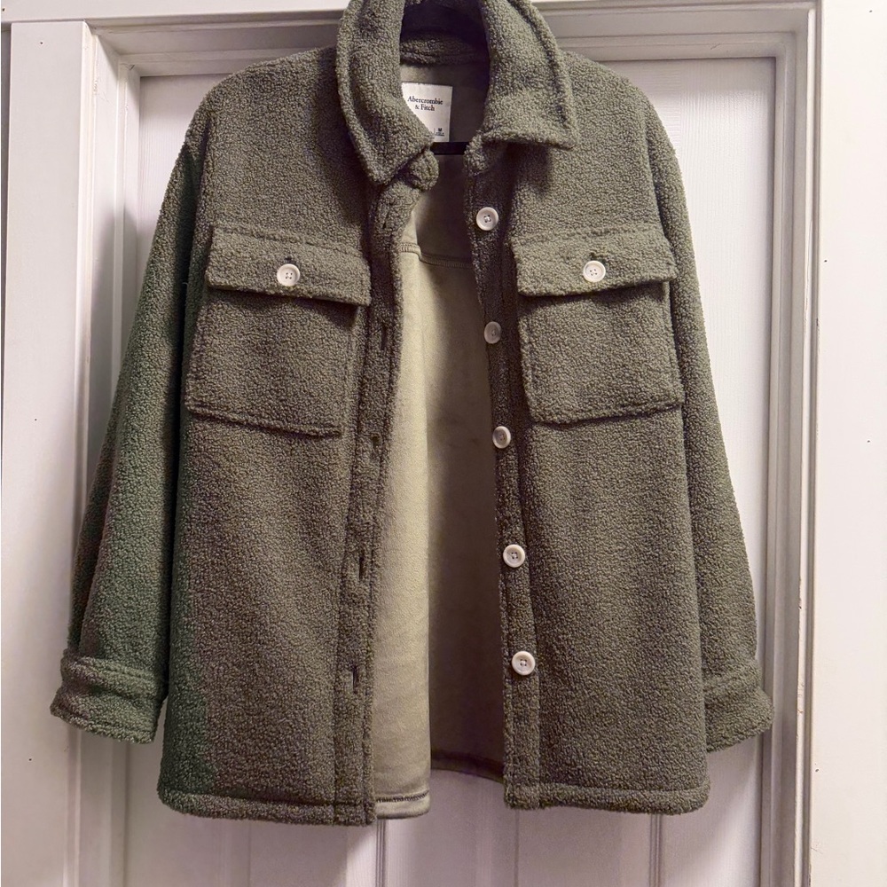 Abercrombie & Fitch Olive Green Jacket
